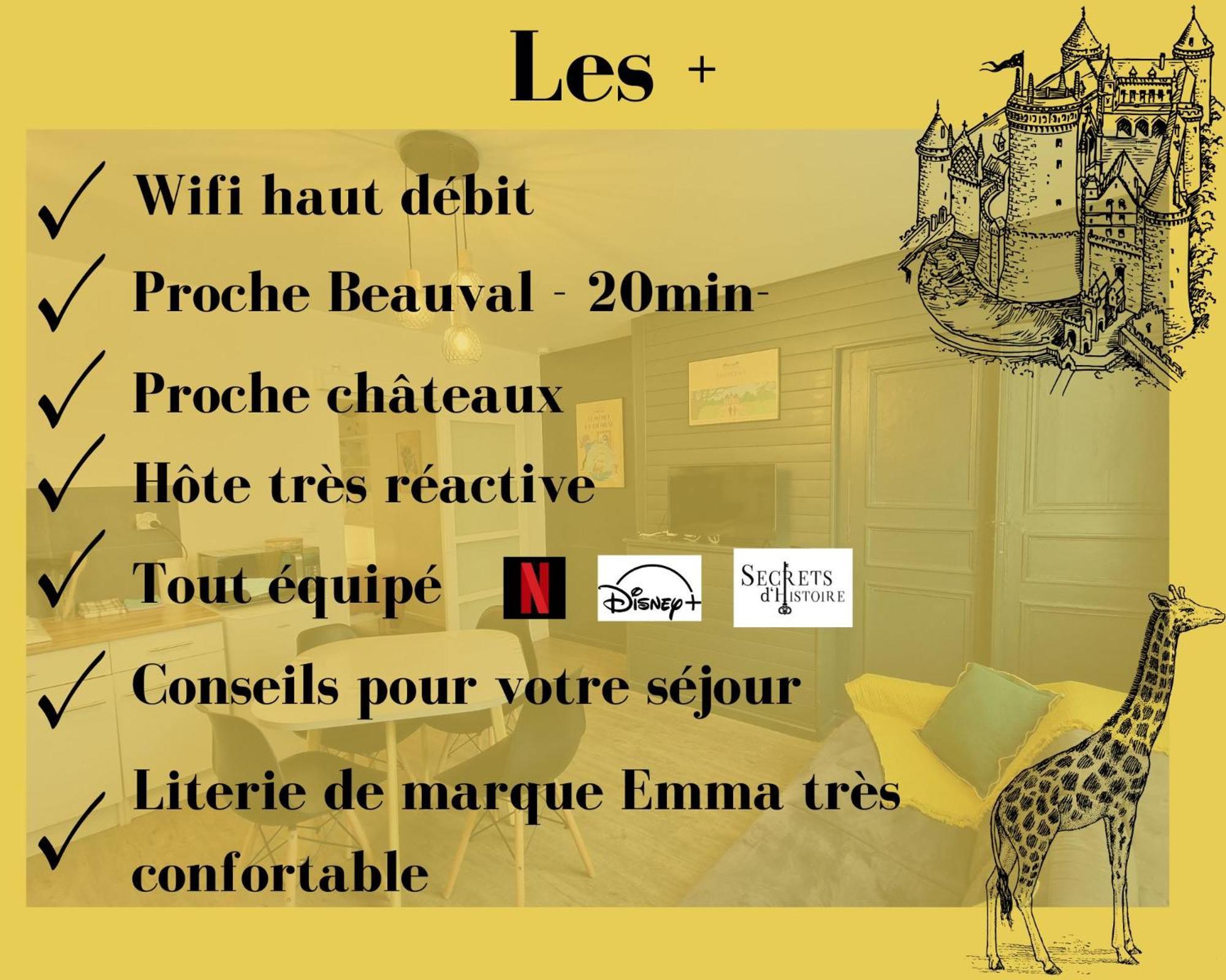 T2 Ctre Ville Fibre Literie Emma Montrichard Εξωτερικό φωτογραφία